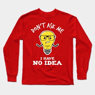 No Idea Long Sleeve T-Shirt